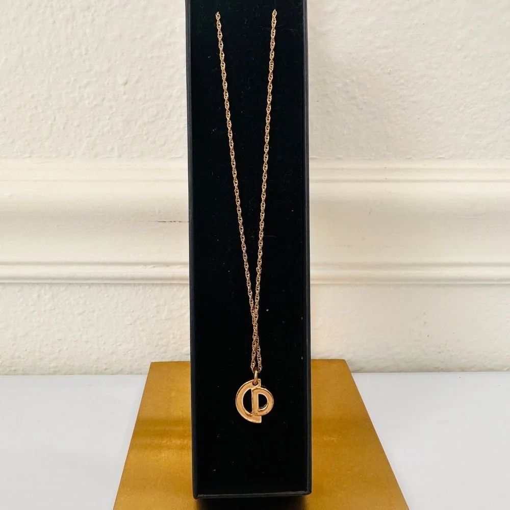 CHRISTIAN DIOR necklace with box - Picture 1 of 9